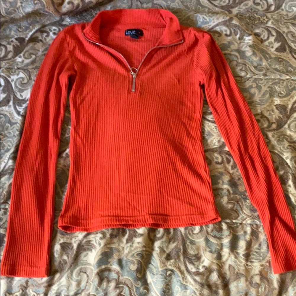 Orange long sleeve